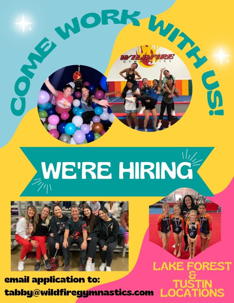 Job opportunities wildfire gymnastics